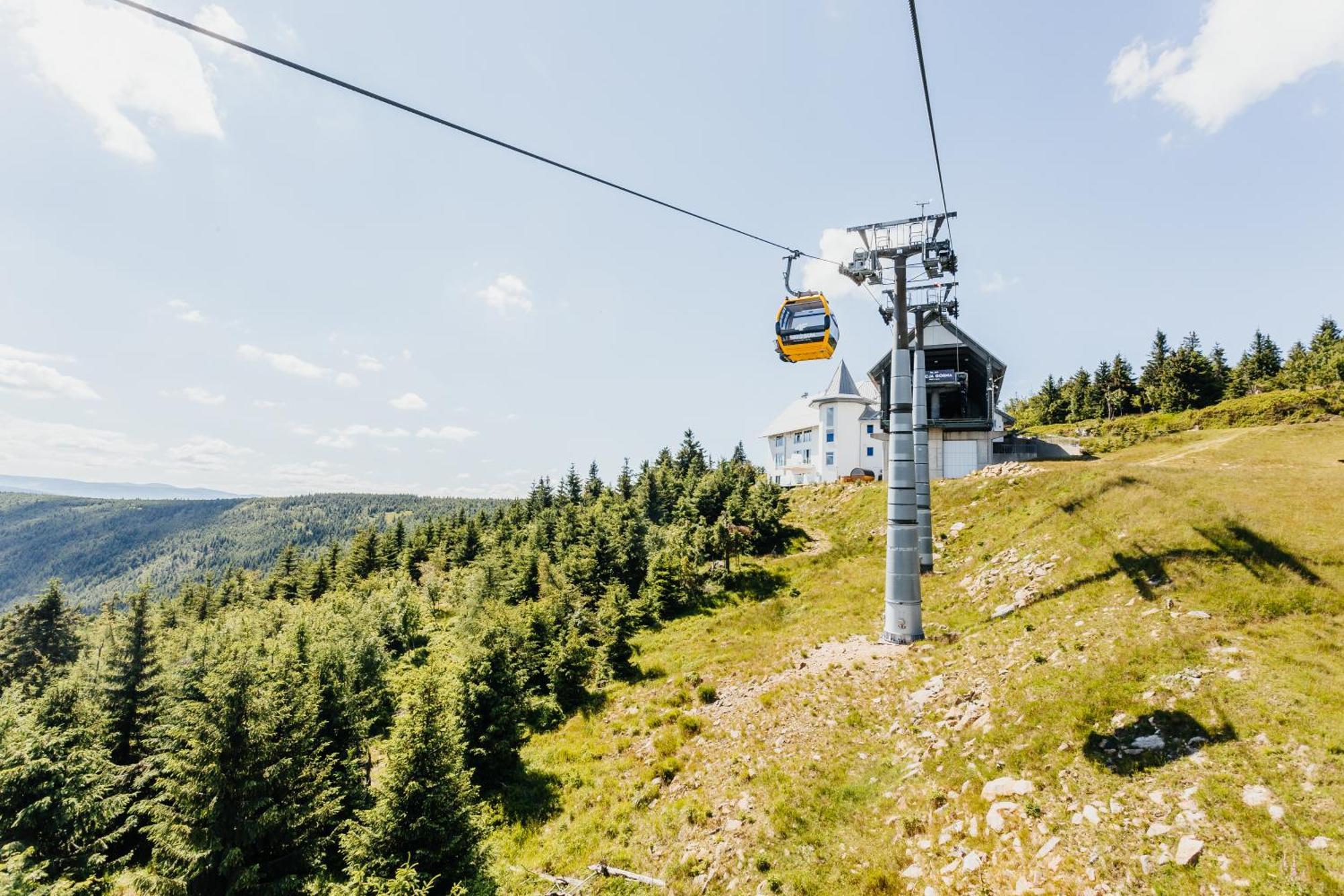 Elements Hotel&Spa Świeradów-Zdrój Dış mekan fotoğraf The cable car